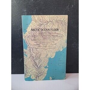 1971-10 October ARCTIC OCEAN & OCEAN FLOOR National Geographic Map